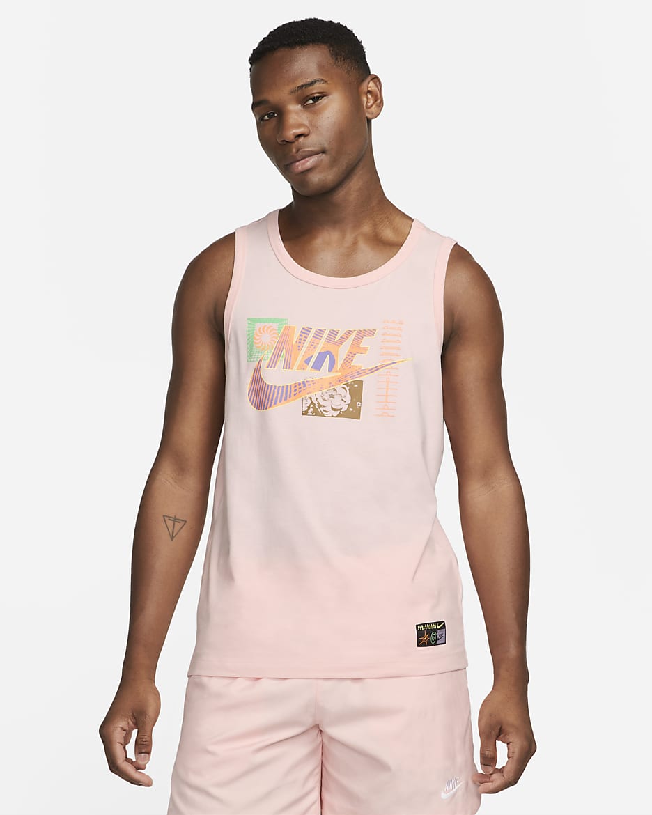 Nike hooded tank top best sale